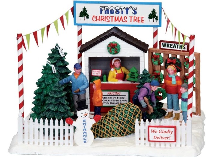 Afbeelding bij Lemax Frostys Christmas Tree Lot